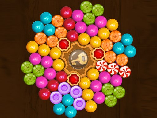 Candy Bubble Spin Online Puzzle Game