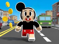 Mickey Run Adventure Online Arcade Game