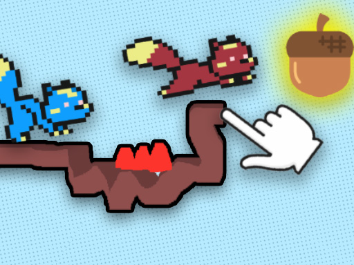 Squirrels Draw Your Level Online Creative Game