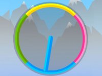 Colored Clock Reflex Game