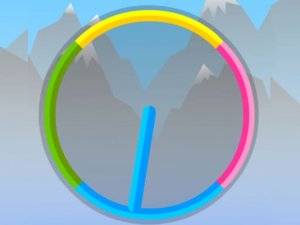 Colored Clock Reflex Game