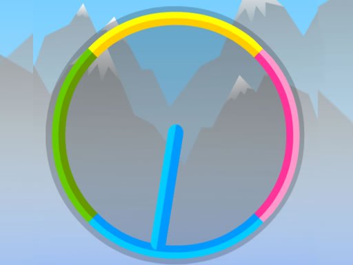 Colored Clock Reflex Game