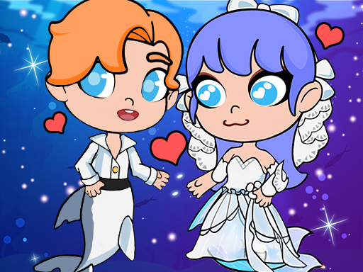 Mermaid Wedding Dress-Up