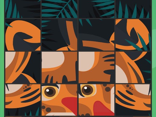 Puzzle Animal Rotate Online Puzzle Game