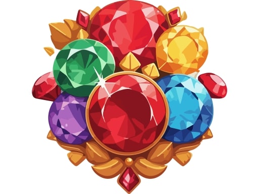 Falling Gem Puzzle Game - Match 3 Puzzle Game