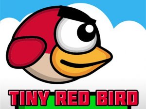 Tiny Red Bird Online Arcade Game