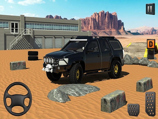 Real Jeep 4x4 Parking Drive 3D Online Game - Driving Simulator