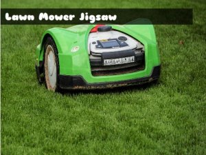 Garden Mower Jigsaw Puzzle