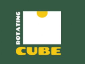 Rotating Cube Catch Game
