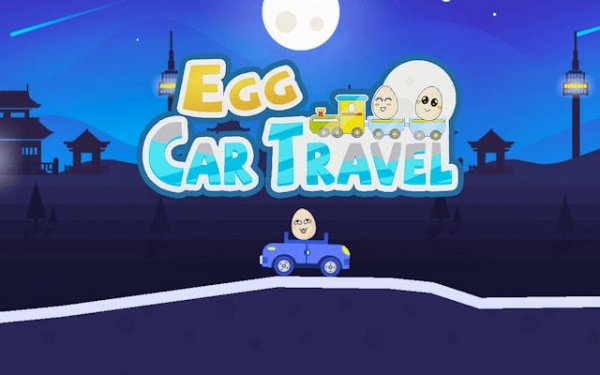Egg Car Balance Driving Arcade