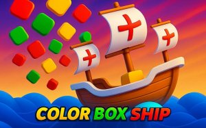 Color Box Ship: Falling Squares Survival | Fun | Free | Online | PlayPulse