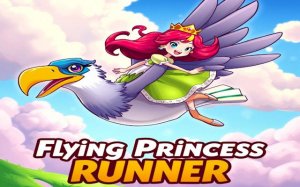 Flying Princess Runner: Magic Adventure Online Game