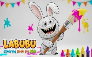 Labubu Coloring Book Online Game