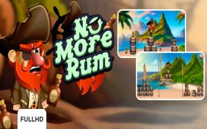 No More Rum: Pirate Bottle Blast Puzzle Game