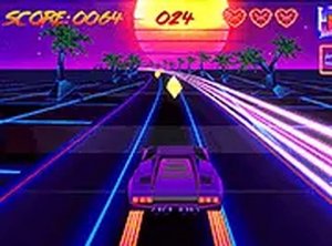 Synthwave Highway Dash
