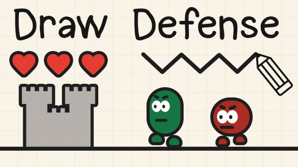 Draw Defense Online Puzzle Game - Strategy Puzzle Game