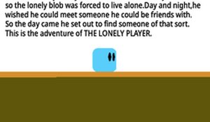 A Friend for Player: Scrolling Platformer Online Game Arcade Game