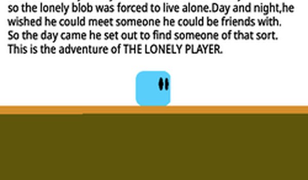 A Friend for Player: Scrolling Platformer Online Game Arcade Game